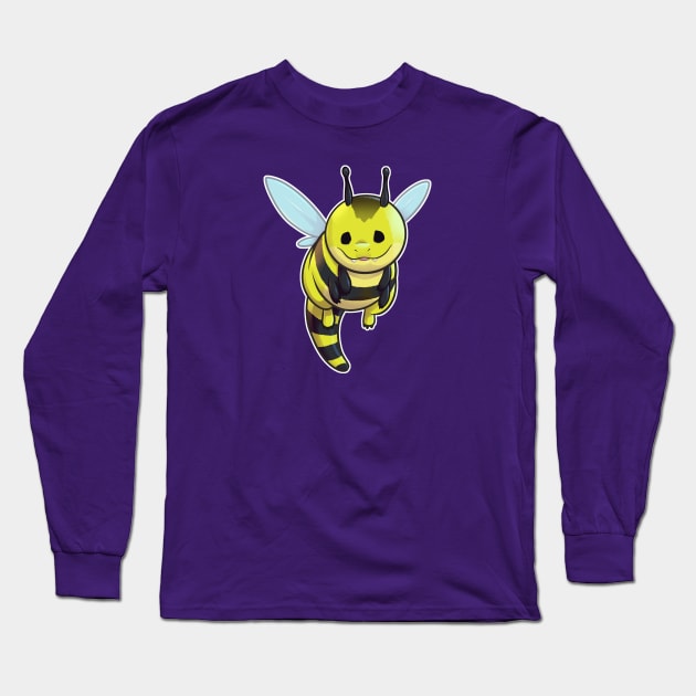 Bee Dragon Long Sleeve T-Shirt by jpowersart